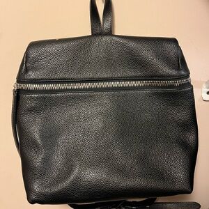 1 large and 1 medium Klara leather backpack